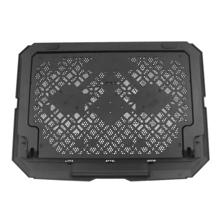 X3 Dual 14cm Fans USB Powered Height Adjustable Laptop Cooling Pad