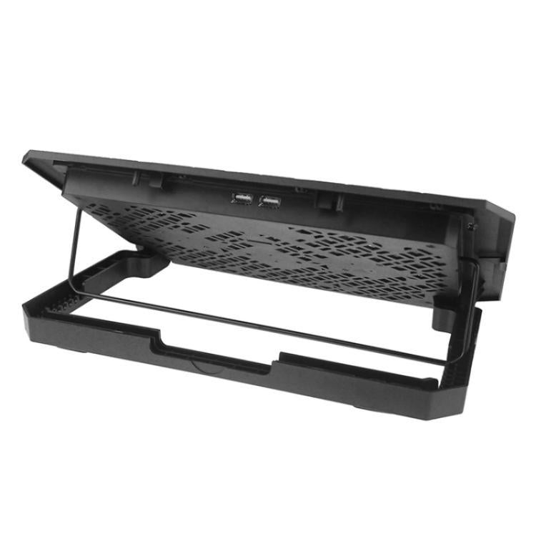X3 Dual 14cm Fans USB Powered Height Adjustable Laptop Cooling Pad