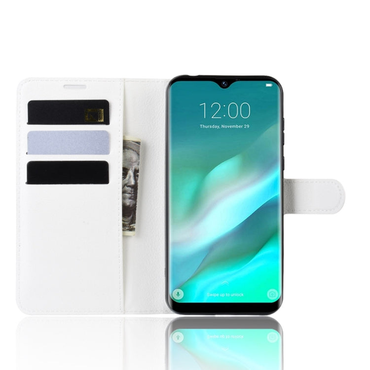 Litchi Texture Horizontal Flip Leather Case for DOOGEE Y8, with Wallet & Holder & Card Slots