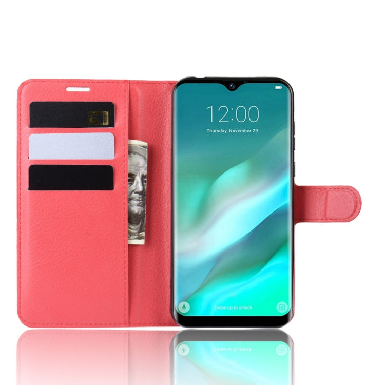 Litchi Texture Horizontal Flip Leather Case for DOOGEE Y8, with Wallet & Holder & Card Slots