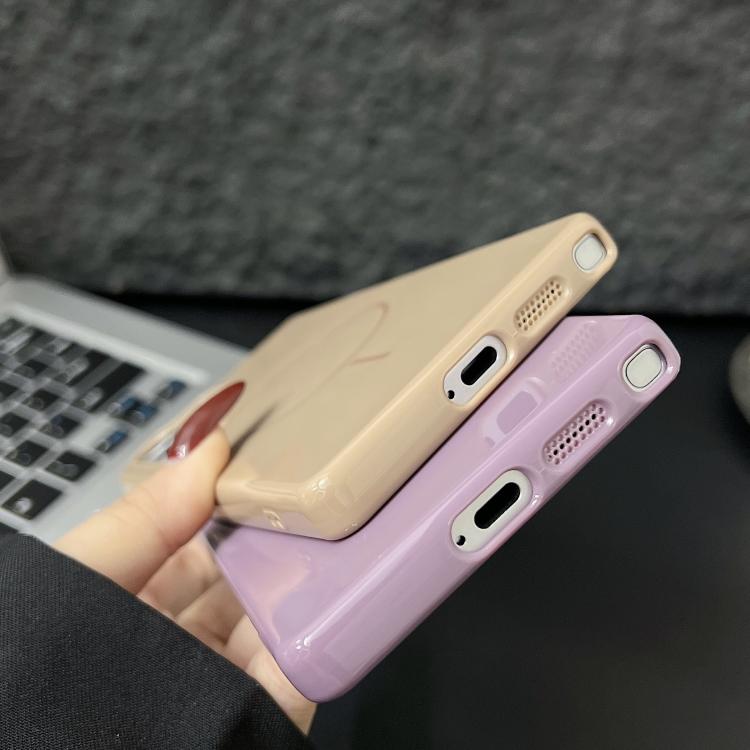 For Samsung Galaxy S25+ 5G Glossy TPU Shockproof MagSafe Phone Case
