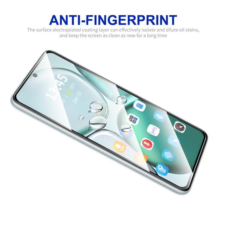 For Honor Magic7 ENKAY Hat-Prince 0.18mm High Aluminum-silicon Tempered Glass Film, Support Ultrasonic Fingerprint Unclock