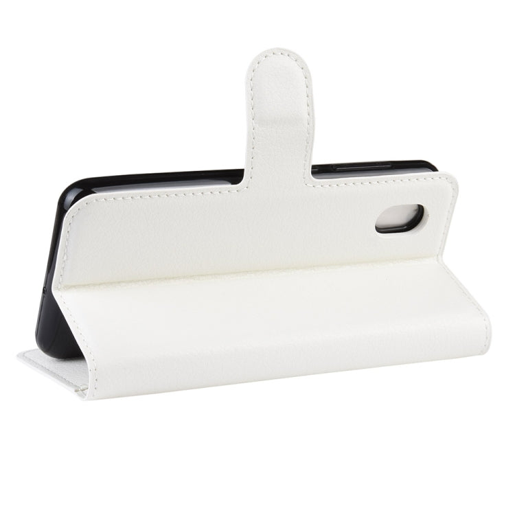 Litchi Texture Horizontal Flip Leather Case for ZTE A3 2019, with Wallet & Holder & Card Slots