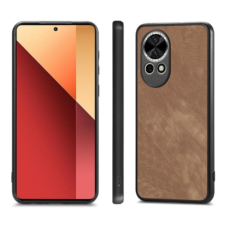 For Huawei nova 13 Vintage Leather PC Back Cover Phone Case