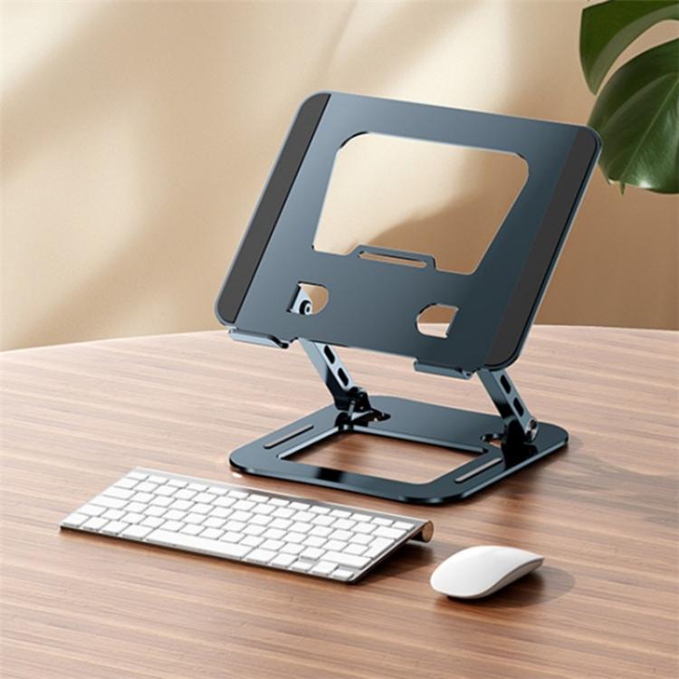 J30 Portable Desktop Adjustable Foldable Alloy Steel Laptop Cooling Stand