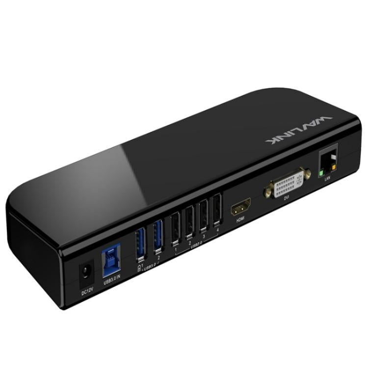 WAVLINK UG49DK1 For Windows Mac Android 13 In 1 USB-C Hub Dual Display Docking Station, Plug:AU Plug