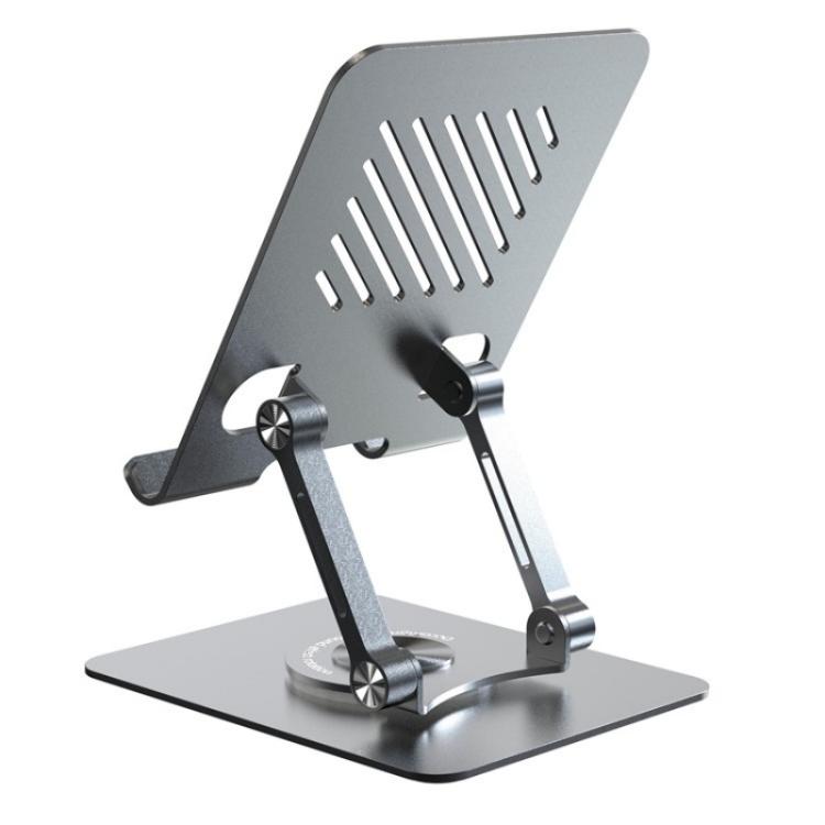 L8 2 in 1 360 Degree Rotating Foldable Desktop Phone Tablet Metal Cooling Holder