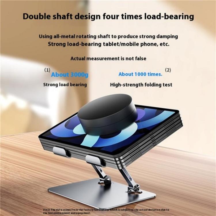 J18S 360 Degree Rotation Desktop Phone Tablet Alloy Steel Holder