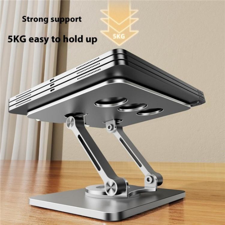 J59 360 Degree Rotating Height Adjustable Tablet Aluminum Alloy Desktop Holder
