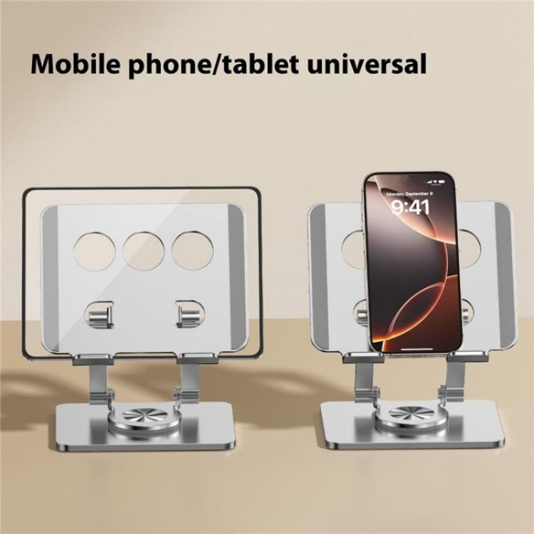 J59 360 Degree Rotating Height Adjustable Tablet Aluminum Alloy Desktop Holder