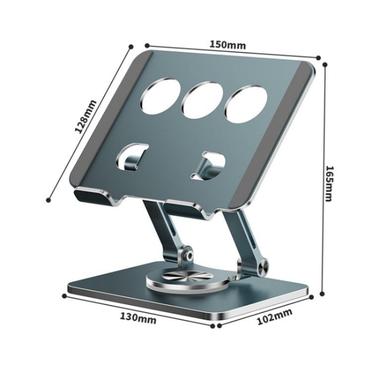 J59 360 Degree Rotating Height Adjustable Tablet Aluminum Alloy Desktop Holder