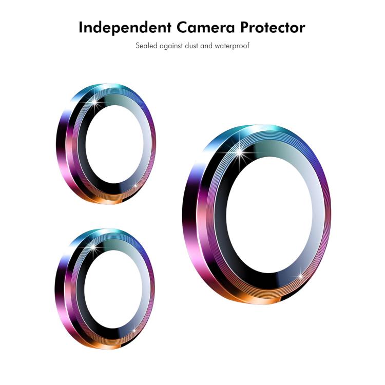 For Redmi Note 14 4G Global ENKAY Hat-Prince 9H Rear Camera Lens Aluminium Alloy Tempered Glass Film
