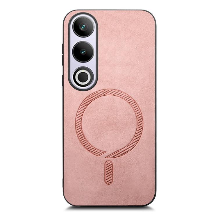 For OnePlus Nord CE4 / Ace 3V Solid Color Retro Magsafe PU Back Cover Phone Case