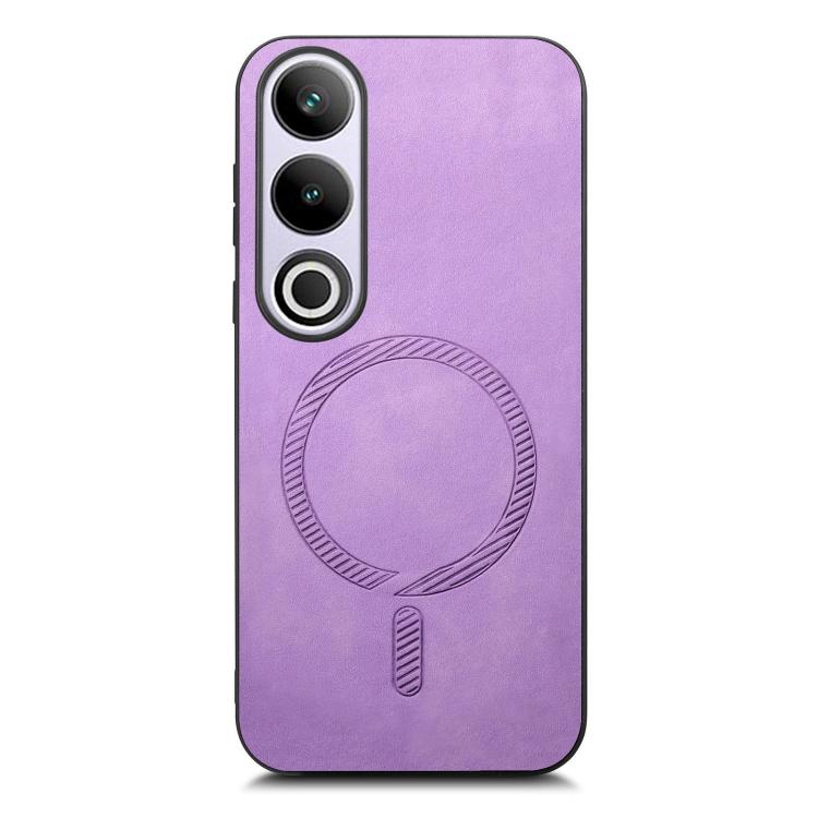 For OnePlus Nord CE4 / Ace 3V Solid Color Retro Magsafe PU Back Cover Phone Case