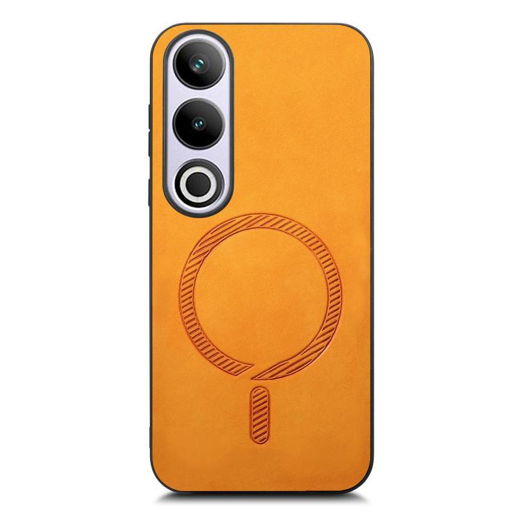 For OnePlus Nord CE4 / Ace 3V Solid Color Retro Magsafe PU Back Cover Phone Case