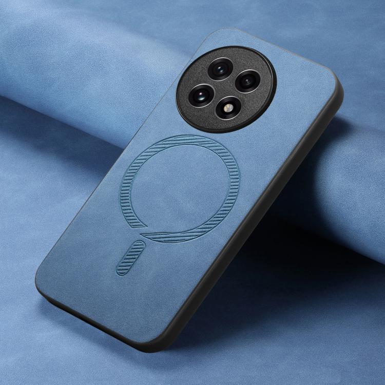 For OnePlus Ace 5 / 5 Pro Solid Color Retro Magsafe PU Back Cover Phone Case