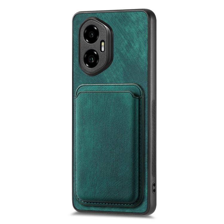 For Honor 300 Retro Leather Card Bag Magnetic Phone Case