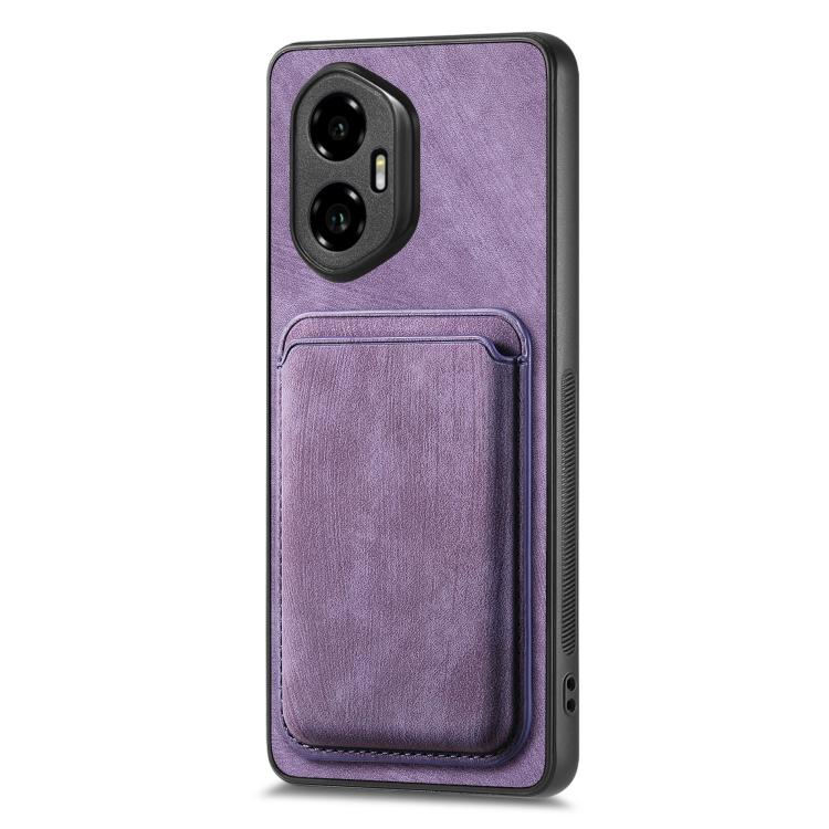 For Honor 300 Retro Leather Card Bag Magnetic Phone Case
