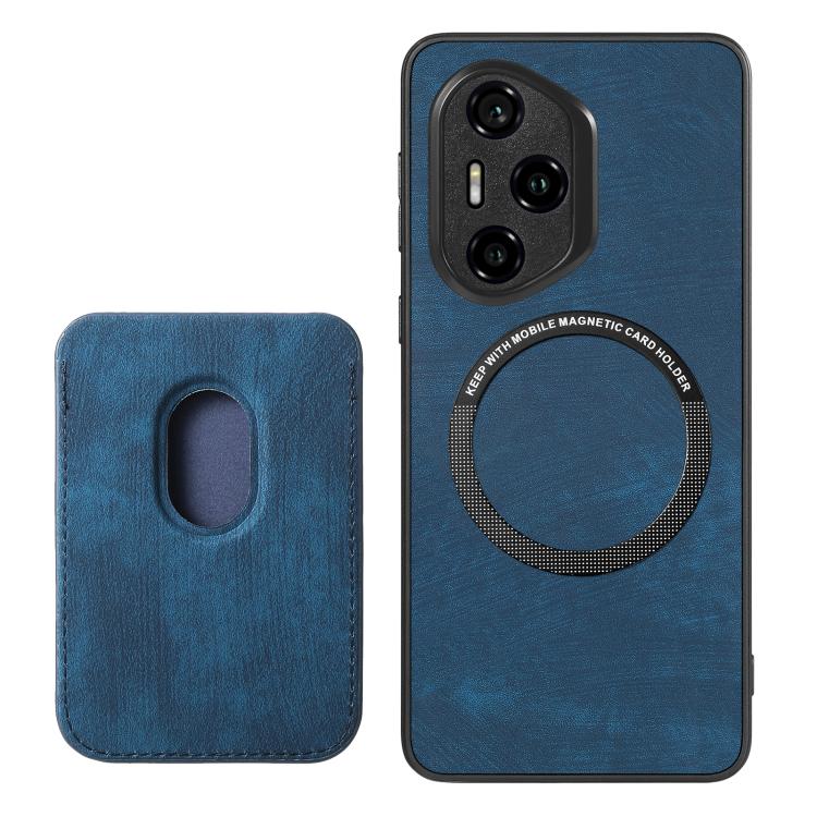 For Honor 300 Pro Retro Leather Card Bag Magnetic Phone Case