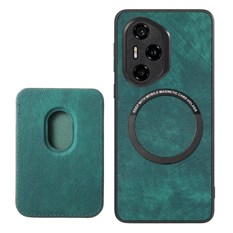 For Honor 300 Pro Retro Leather Card Bag Magnetic Phone Case