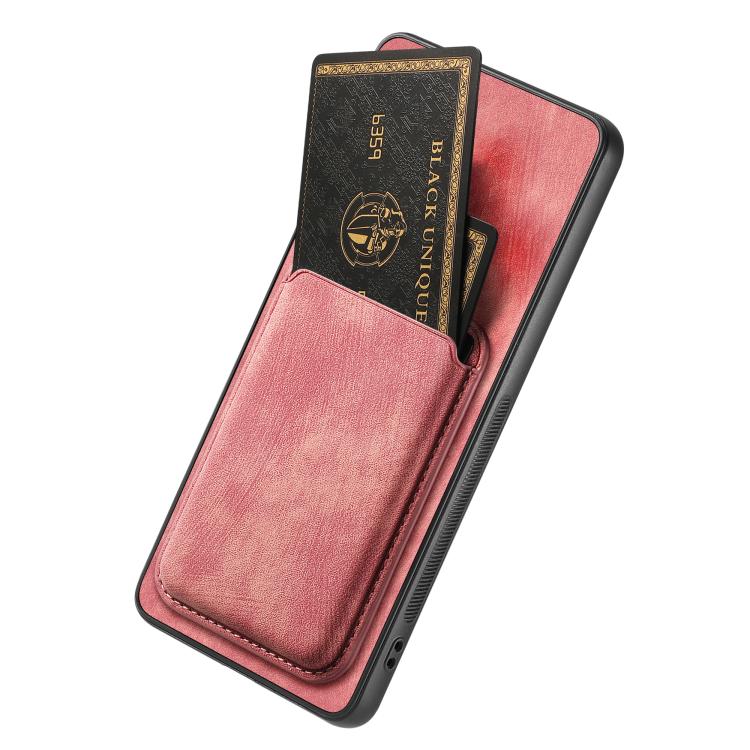 For Honor 300 Pro Retro Leather Card Bag Magnetic Phone Case