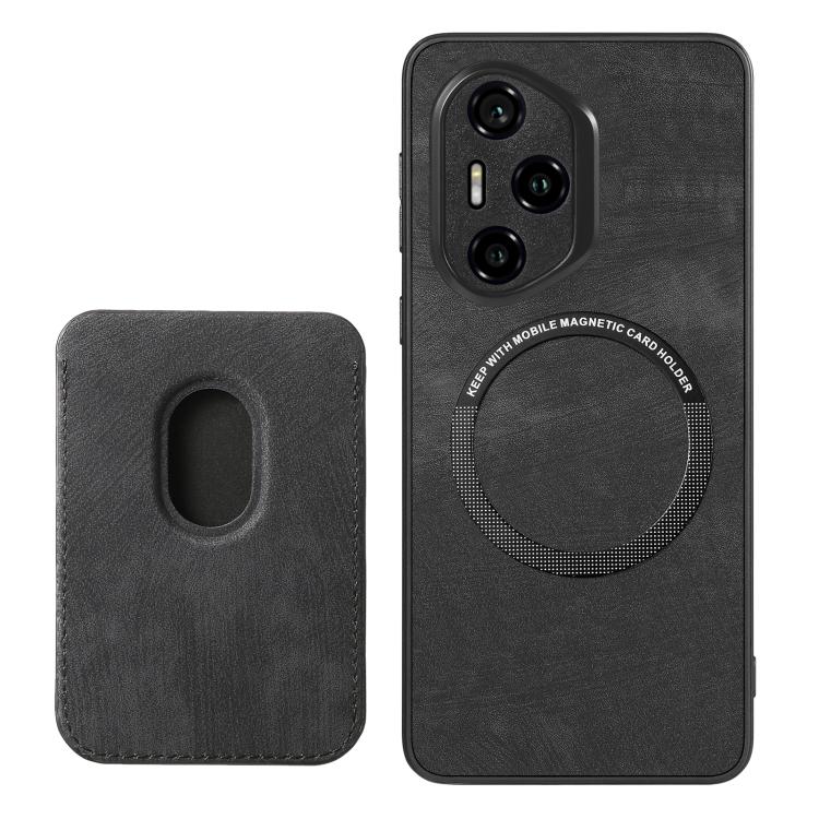 For Honor 300 Pro Retro Leather Card Bag Magnetic Phone Case