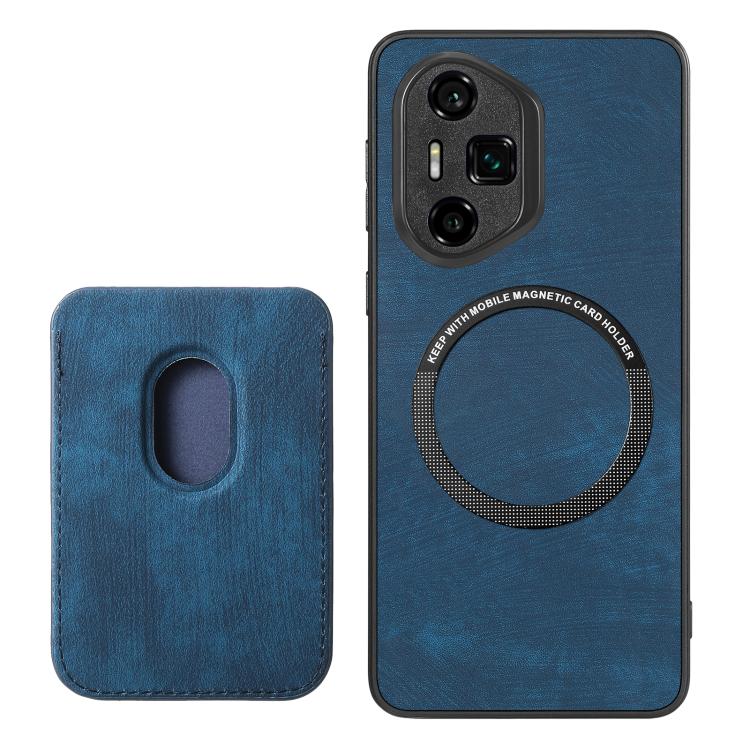 For Honor 300 Ultra Retro Leather Card Bag Magnetic Phone Case