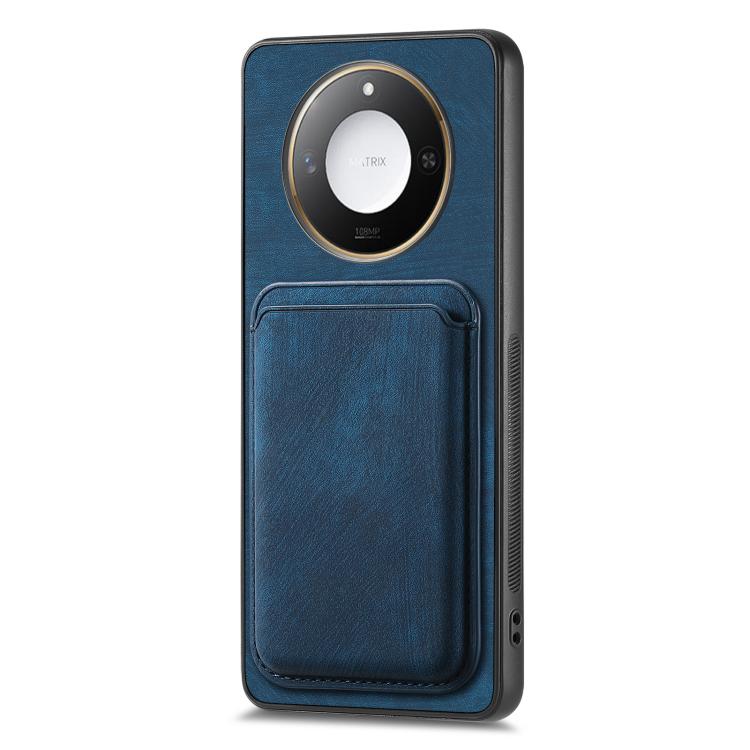 For Honor X60 5G Retro Leather Card Bag Magnetic Phone Case