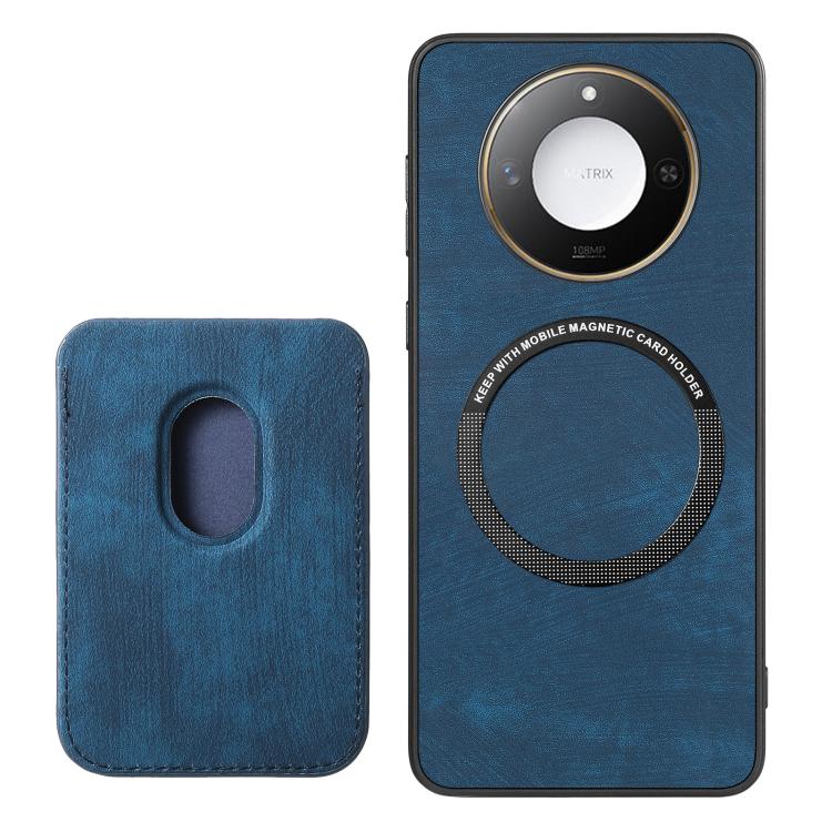 For Honor X60 Pro 5G Retro Leather Card Bag Magnetic Phone Case
