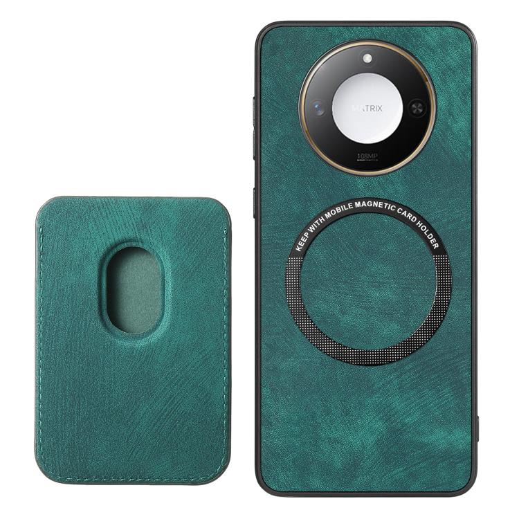 For Honor X60 Pro 5G Retro Leather Card Bag Magnetic Phone Case