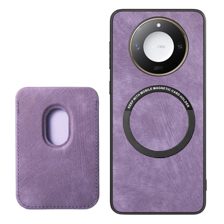For Honor X60 Pro 5G Retro Leather Card Bag Magnetic Phone Case
