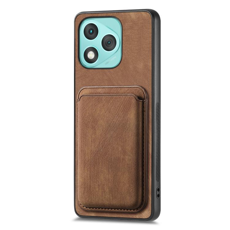For Honor 400 Lite Global Retro Leather Card Bag Magnetic Phone Case