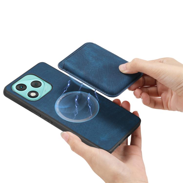 For Honor 400 Lite Global Retro Leather Card Bag Magnetic Phone Case
