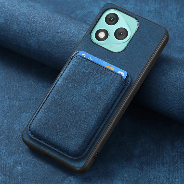 For Honor 400 Lite Global Retro Leather Card Bag Magnetic Phone Case