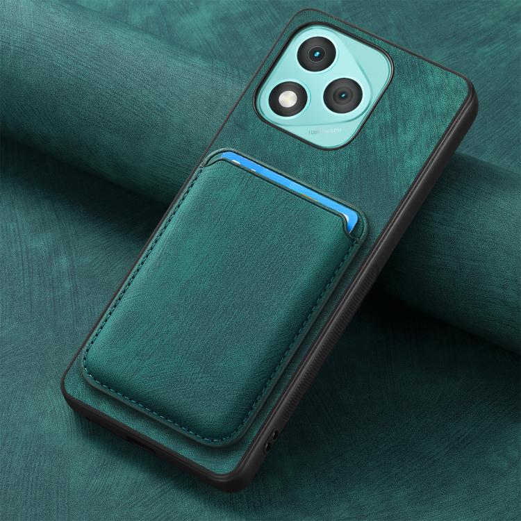 For Honor 400 Lite Global Retro Leather Card Bag Magnetic Phone Case