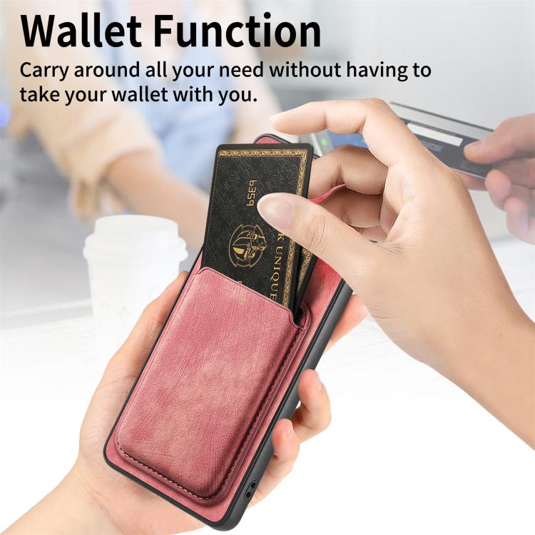 For Honor 400 Lite Global Retro Leather Card Bag Magnetic Phone Case