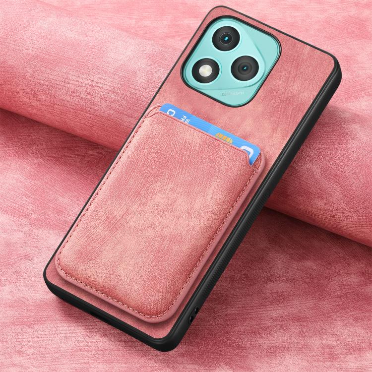 For Honor 400 Lite Global Retro Leather Card Bag Magnetic Phone Case