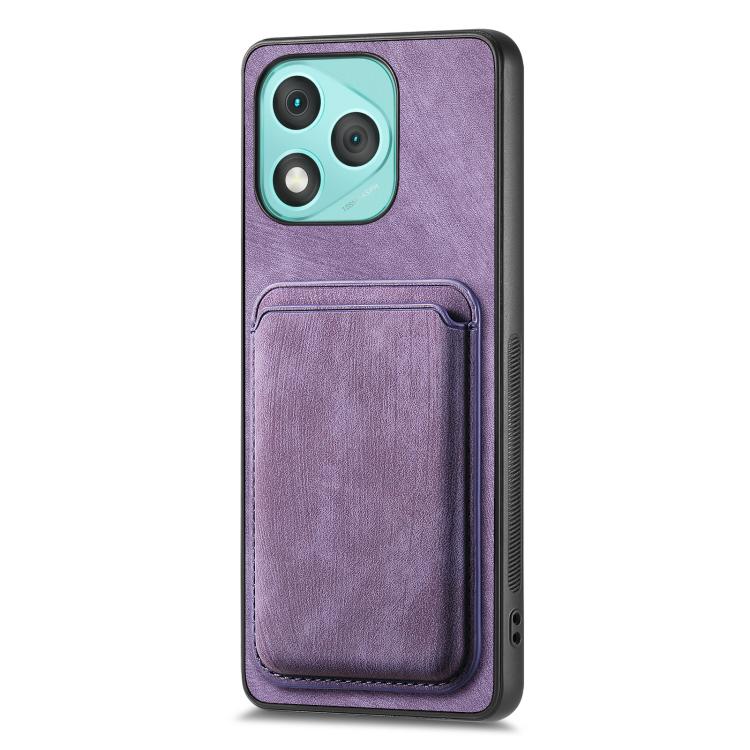For Honor 400 Lite Global Retro Leather Card Bag Magnetic Phone Case