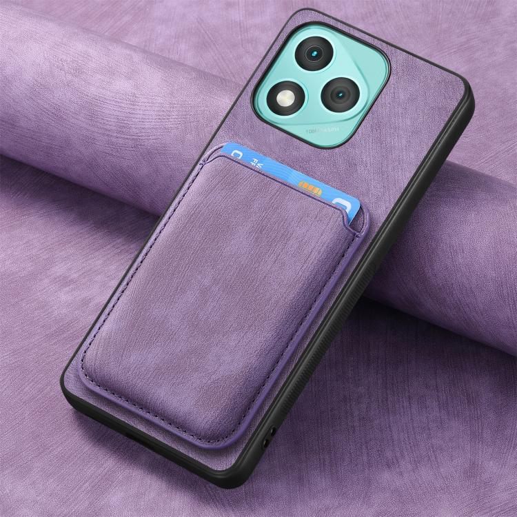 For Honor 400 Lite Global Retro Leather Card Bag Magnetic Phone Case