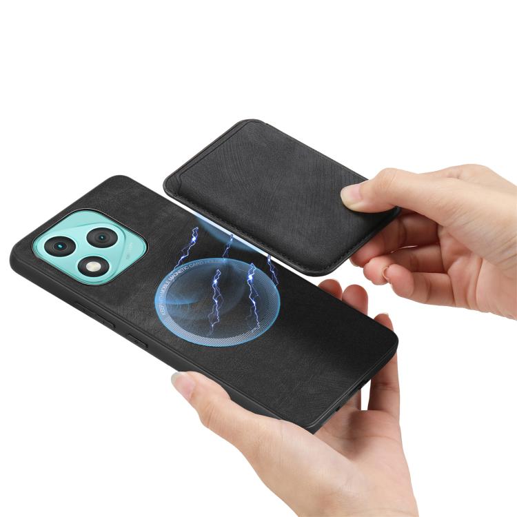 For Honor 400 Lite Global Retro Leather Card Bag Magnetic Phone Case