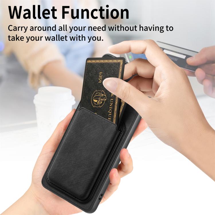 For Honor 400 Lite Global Retro Leather Card Bag Magnetic Phone Case