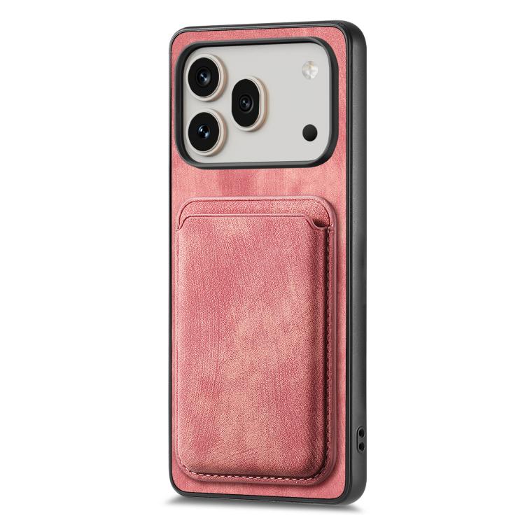 For Honor 600 Global Retro Leather Card Bag Magnetic Phone Case