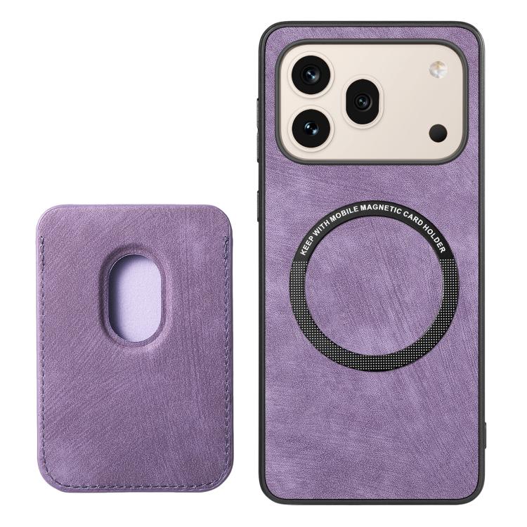 For Honor 600 Global Retro Leather Card Bag Magnetic Phone Case