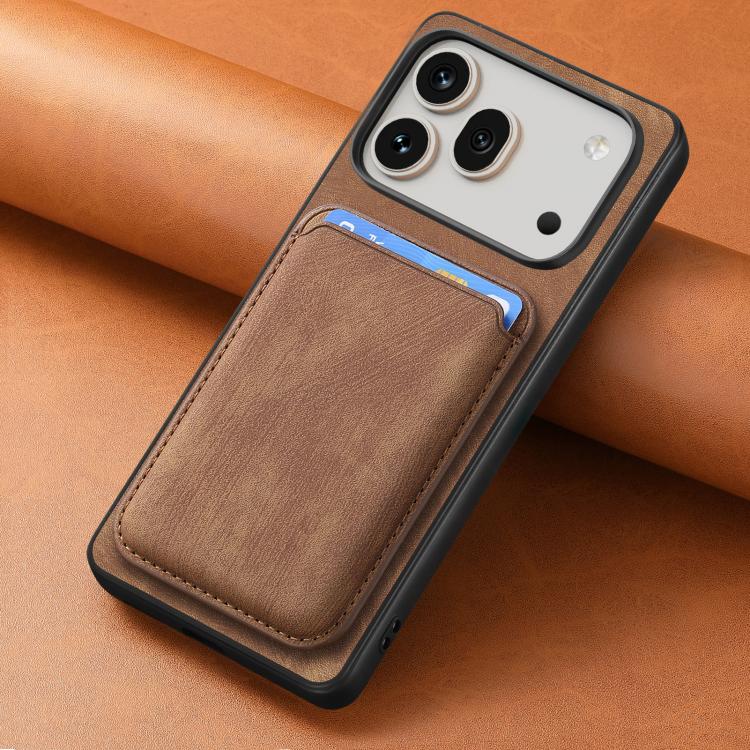 For Honor 600 Pro Global Retro Leather Card Bag Magnetic Phone Case
