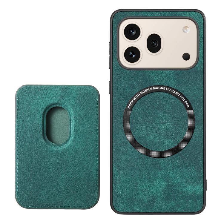 For Honor 600 Pro Global Retro Leather Card Bag Magnetic Phone Case