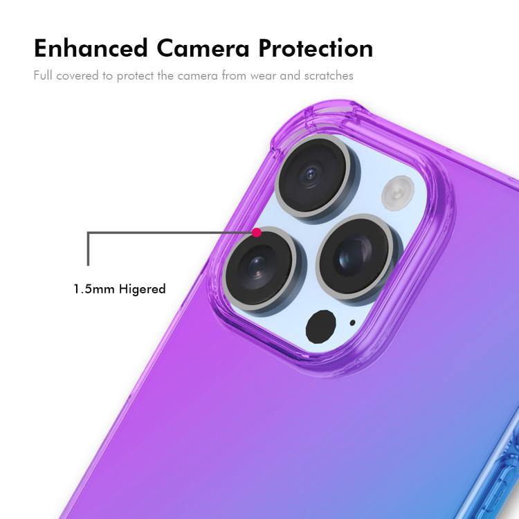 For iPhone 16 Pro Max ENKAY Hat-Prince Gradient Airbag TPU Phone Case
