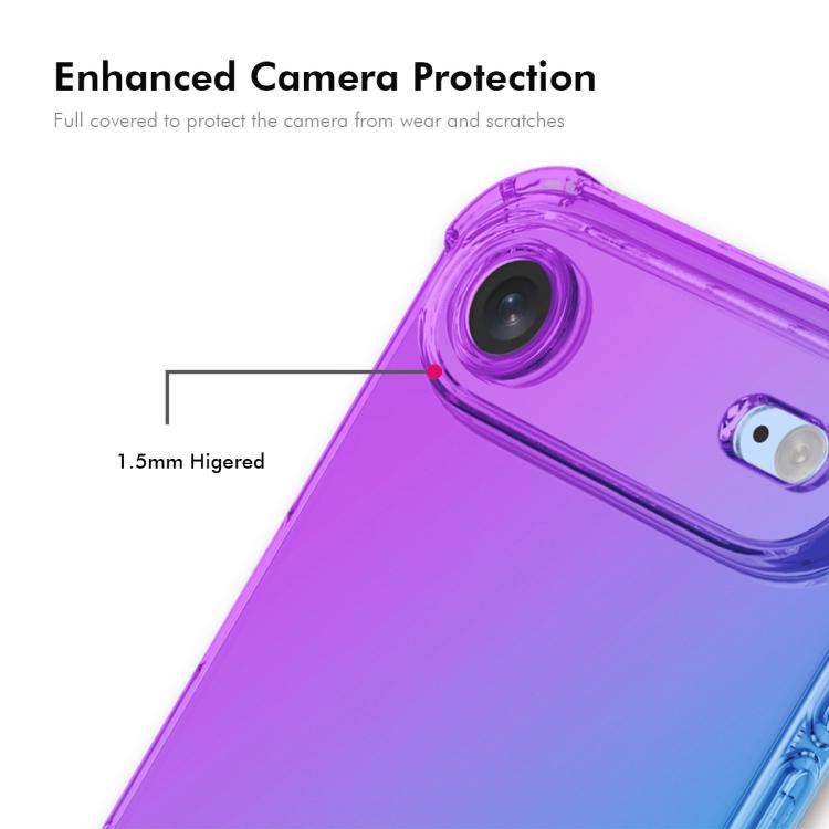 For iPhone Air ENKAY Hat-Prince Gradient Airbag TPU Phone Case