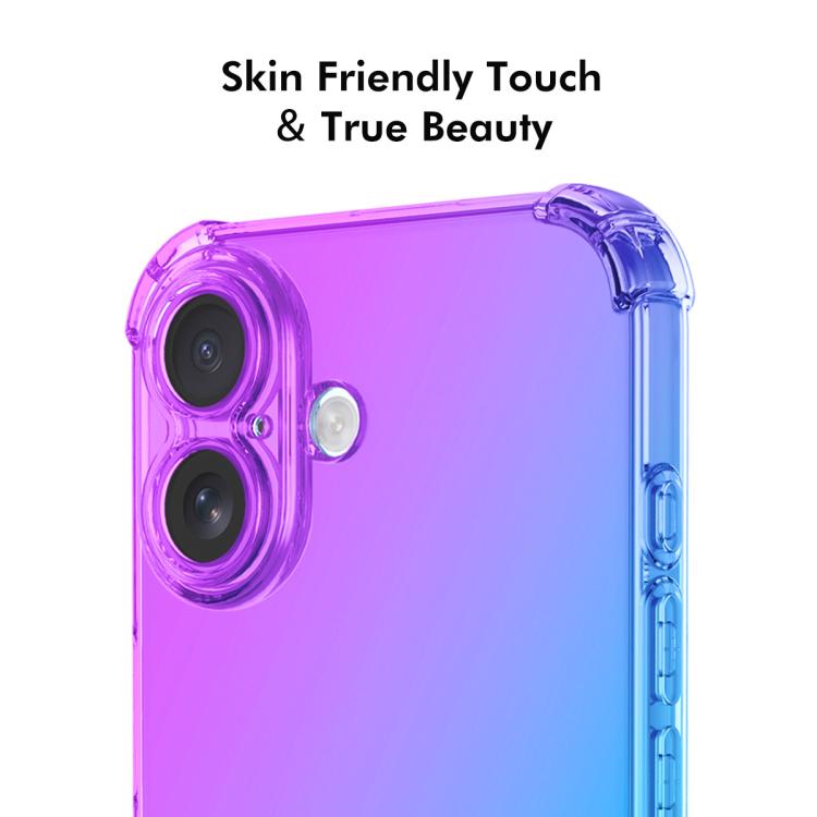 For iPhone 17 ENKAY Hat-Prince Gradient Airbag TPU Phone Case