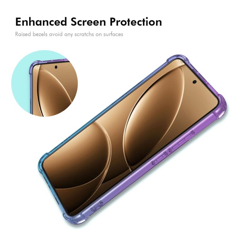 For Xiaomi Poco F7 Pro / Redmi K80 ENKAY Hat-Prince Gradient Airbag TPU Phone Case