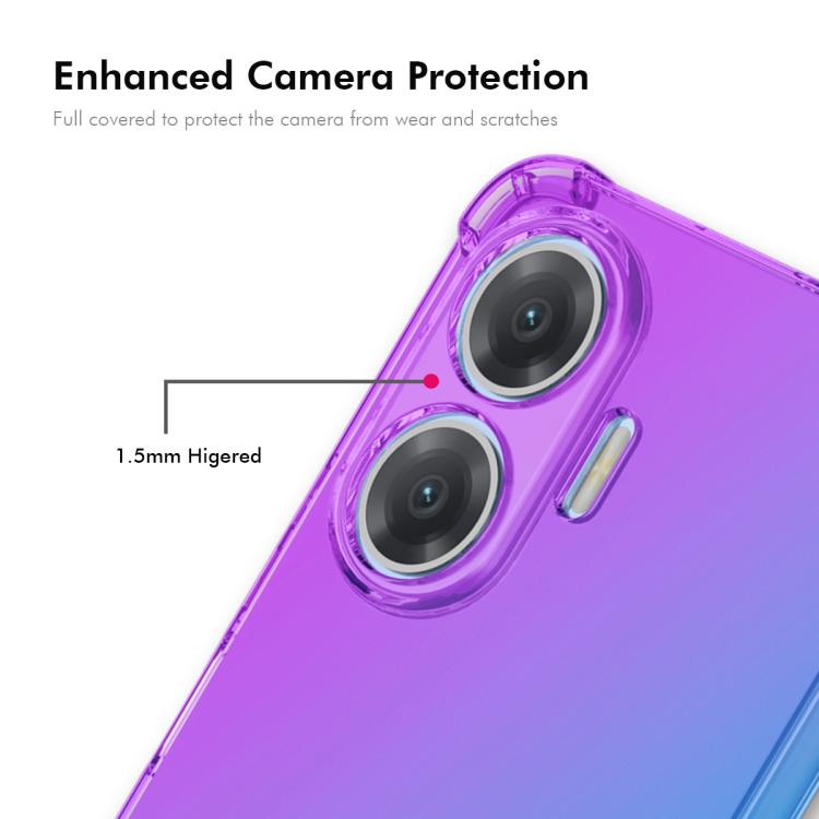 For Xiaomi Poco F7 / Redmi Turbo 4 Pro ENKAY Hat-Prince Gradient Airbag TPU Phone Case
